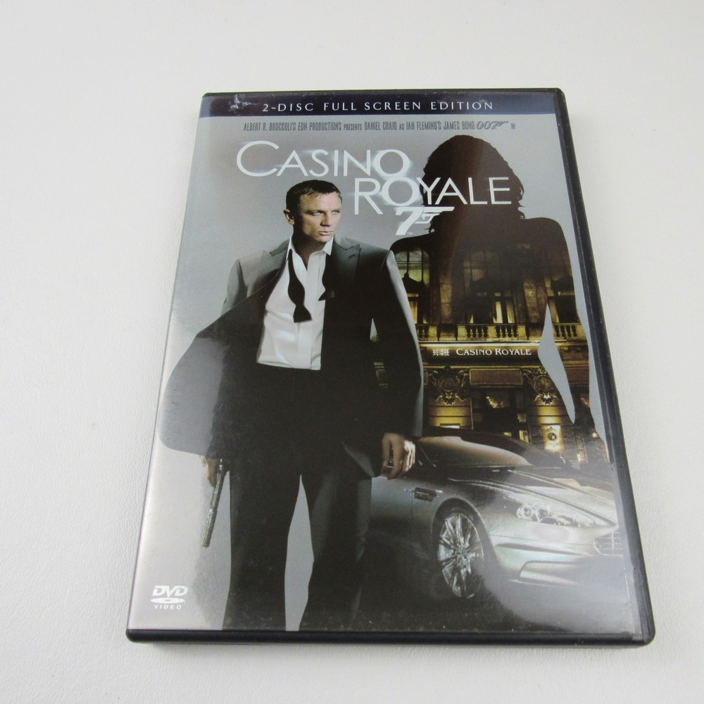 Casino Royale James Bond 007 DVD 2-Disc Full Screen Edition Daniel Craig